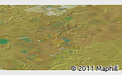 Satellite 3D Map of the area around 70° 48' 25" N, 155° 37' 30" E