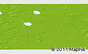 Physical 3D Map of the area around 70° 48' 25" N, 157° 19' 29" E
