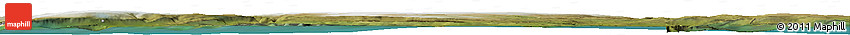 Satellite Horizon Map of the Area around 70° 48' 25" N, 28° 58' 30" E