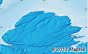 Political Map of the area around 70° 48' 25" N, 28° 58' 30" E