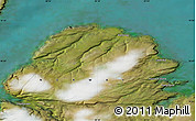 Satellite Map of the area around 70° 48' 25" N, 28° 58' 30" E