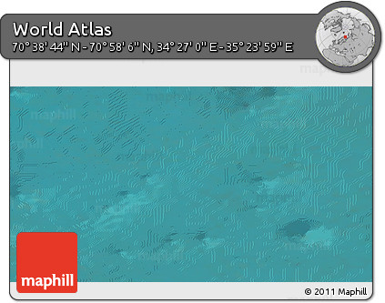 Satellite 3D Map of the Area around 70° 48' 25" N, 34° 55' 29" E
