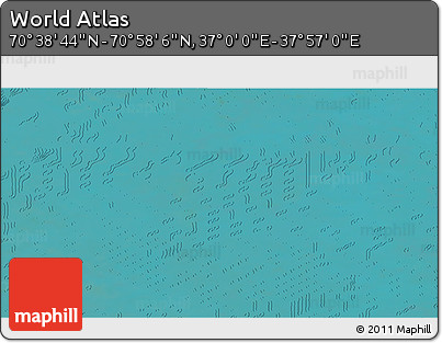 Satellite 3D Map of the Area around 70° 48' 25" N, 37° 28' 30" E