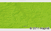 Physical 3D Map of the area around 70° 48' 25" N, 69° 46' 30" E