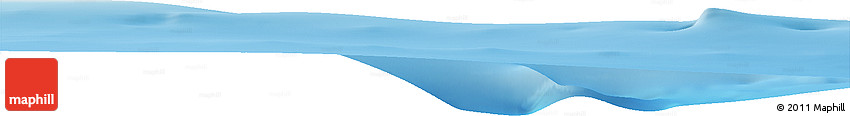 Shaded Relief Horizon Map of the Area around 70° 48' 25" N, 6° 43' 29" W Shaded Relief Horizon Map of the Area around 70° 48' 25" N, 6° 43' 29" W