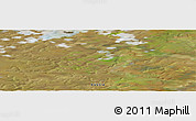 Satellite Panoramic Map of the area around 70° 48' 25" N, 70° 37' 30" E