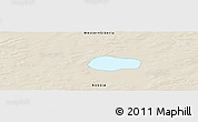 Shaded Relief Panoramic Map of the area around 70° 48' 25" N, 75° 43' 29" E