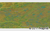 Satellite 3D Map of the area around 70° 48' 25" N, 93° 34' 29" E