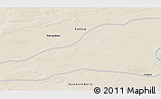 Shaded Relief 3D Map of the area around 70° 48' 25" N, 93° 34' 29" E