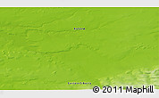 Physical 3D Map of the area around 70° 48' 25" N, 99° 31' 30" E