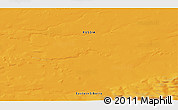 Political 3D Map of the area around 70° 48' 25" N, 99° 31' 30" E