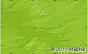 Physical Map of the area around 71° 5' 42" N, 100° 22' 30" E