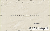 Shaded Relief Map of the area around 71° 5' 42" N, 100° 22' 30" E