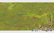 Satellite 3D Map of the area around 71° 5' 42" N, 101° 13' 29" E