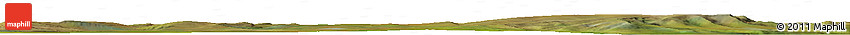 Satellite Horizon Map of the Area around 71° 5' 42" N, 102° 4' 29" E