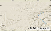 Shaded Relief Map of the area around 71° 5' 42" N, 102° 4' 29" E