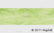 Physical Panoramic Map of the area around 71° 5' 42" N, 104° 37' 30" E