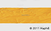 Political Panoramic Map of the area around 71° 5' 42" N, 104° 37' 30" E