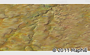 Satellite 3D Map of the area around 71° 5' 42" N, 107° 10' 30" E