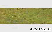 Satellite Panoramic Map of the area around 71° 5' 42" N, 120° 46' 30" E