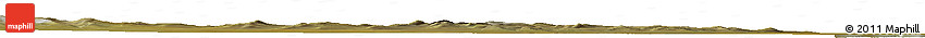 Satellite Horizon Map of the Area around 71° 5' 42" N, 129° 16' 30" E