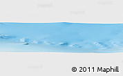 Physical Panoramic Map of the area around 71° 5' 42" N, 146° 58' 29" W