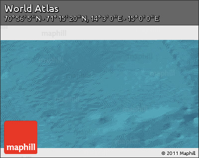 Satellite 3D Map of the Area around 71° 5' 42" N, 14° 31' 30" E