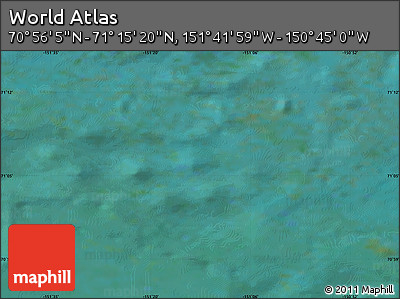 Satellite Map of the Area around 71° 5' 42" N, 151° 13' 29" W