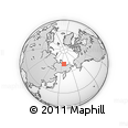Outline Map of the Area around 71° 5' 42" N, 158° 10' 30" E, rectangular outline