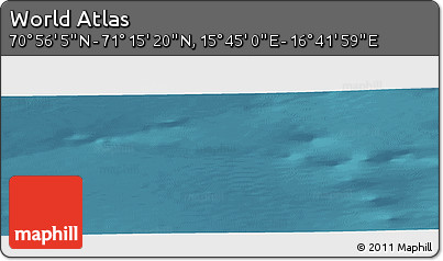 Satellite Panoramic Map of the Area around 71° 5' 42" N, 16° 13' 30" E