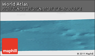 Satellite Panoramic Map of the Area around 71° 5' 42" N, 16° 13' 30" E