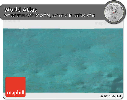 Satellite 3D Map of the Area around 71° 5' 42" N, 23° 1' 29" E