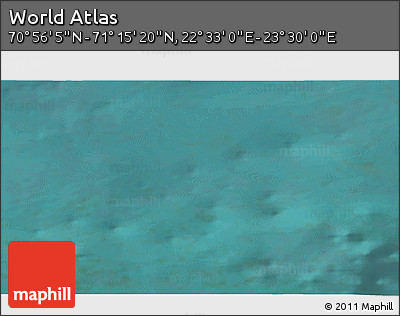 Satellite 3D Map of the Area around 71° 5' 42" N, 23° 1' 29" E