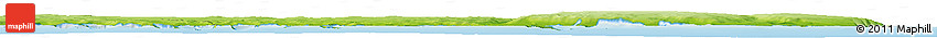Physical Horizon Map of the Area around 71° 5' 42" N, 28° 7' 30" E