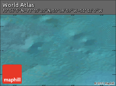 Satellite Map of the Area around 71° 5' 42" N, 55° 10' 29" W