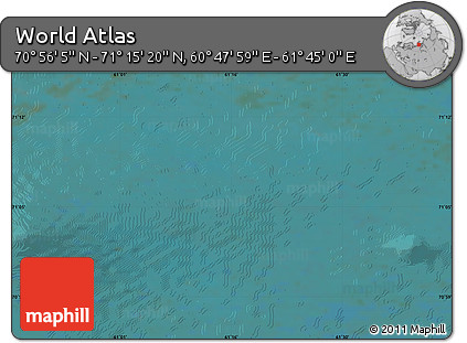 Satellite Map of the Area around 71° 5' 42" N, 61° 16' 29" E