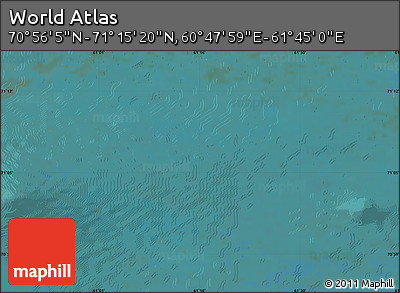 Satellite Map of the Area around 71° 5' 42" N, 61° 16' 29" E
