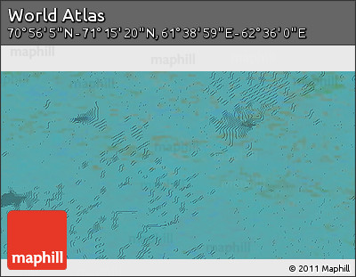 Satellite 3D Map of the Area around 71° 5' 42" N, 62° 7' 30" E