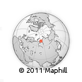 Outline Map of the Area around 71° 5' 42" N, 77° 25' 30" E, rectangular outline