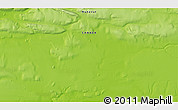 Physical 3D Map of the area around 71° 5' 42" N, 81° 31' 30" W