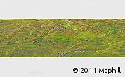 Satellite Panoramic Map of the area around 71° 5' 42" N, 94° 25' 30" E