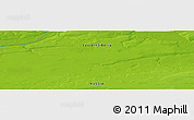 Physical Panoramic Map of the area around 71° 5' 42" N, 99° 31' 30" E
