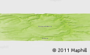 Physical Panoramic Map of the area around 71° 22' 52" N, 105° 28' 29" E