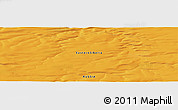 Political Panoramic Map of the area around 71° 22' 52" N, 105° 28' 29" E