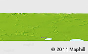 Physical Panoramic Map of the area around 71° 22' 52" N, 146° 16' 30" E