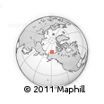 Outline Map of the Area around 71° 22' 52" N, 148° 40' 30" W, rectangular outline