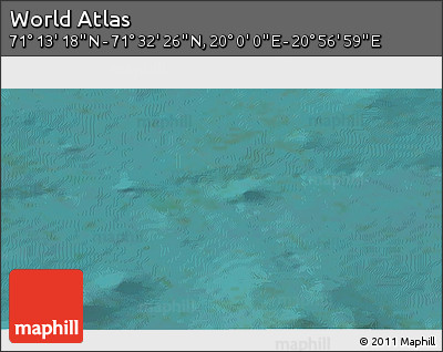 Satellite 3D Map of the Area around 71° 22' 52" N, 20° 28' 30" E