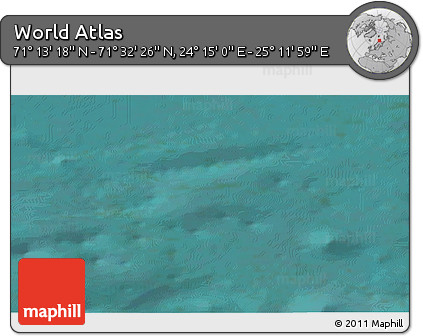 Satellite 3D Map of the Area around 71° 22' 52" N, 24° 43' 30" E