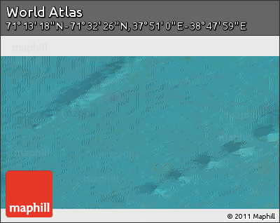 Satellite 3D Map of the Area around 71° 22' 52" N, 38° 19' 30" E