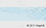 Political Panoramic Map of the area around 71° 22' 52" N, 52° 46' 29" E